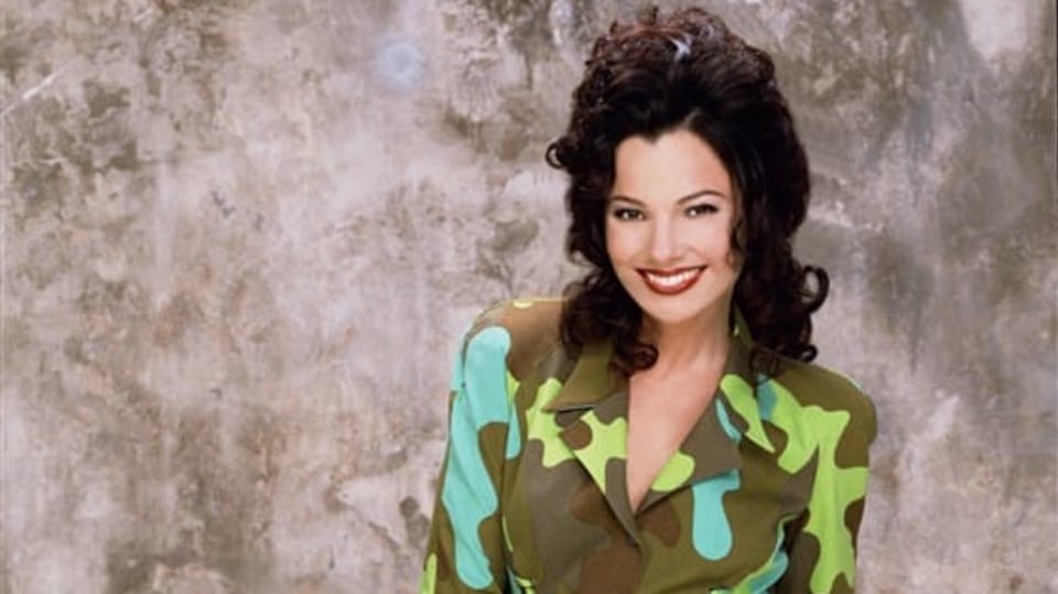 Armádní outfit Fran Drescher je esencí 90. let